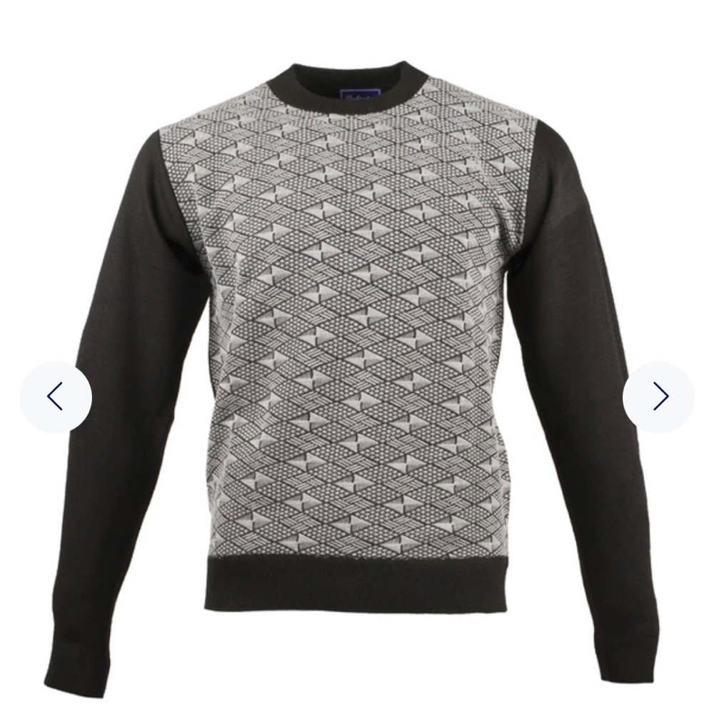 Men's Ballantrae Jumper Grey Sweater Size Large
New with Tags